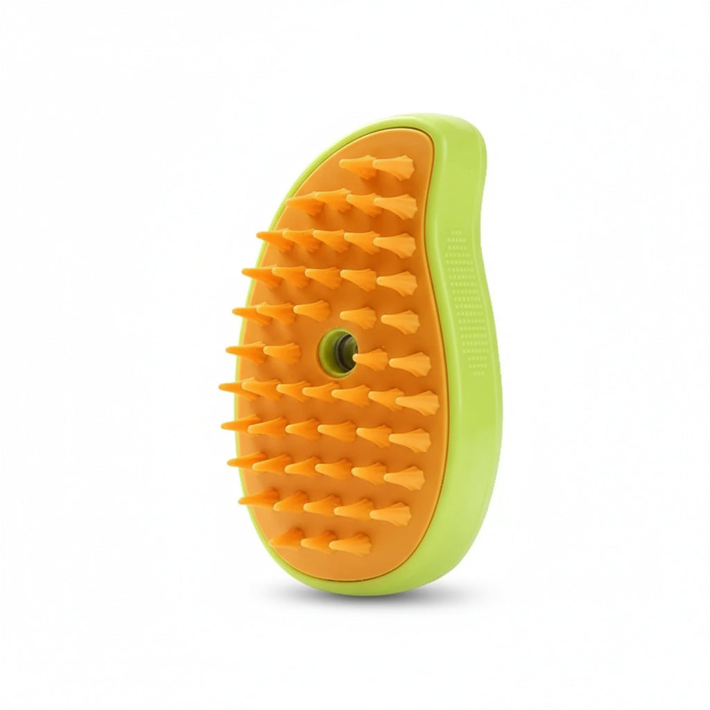 Brosse à vapeur 3 en 1 pour toilettage doux et efficace