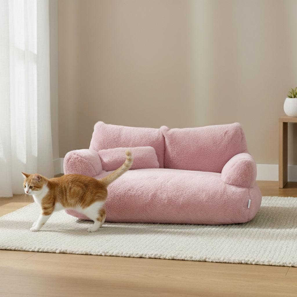 Canapé pour chat base antidérapante confortable