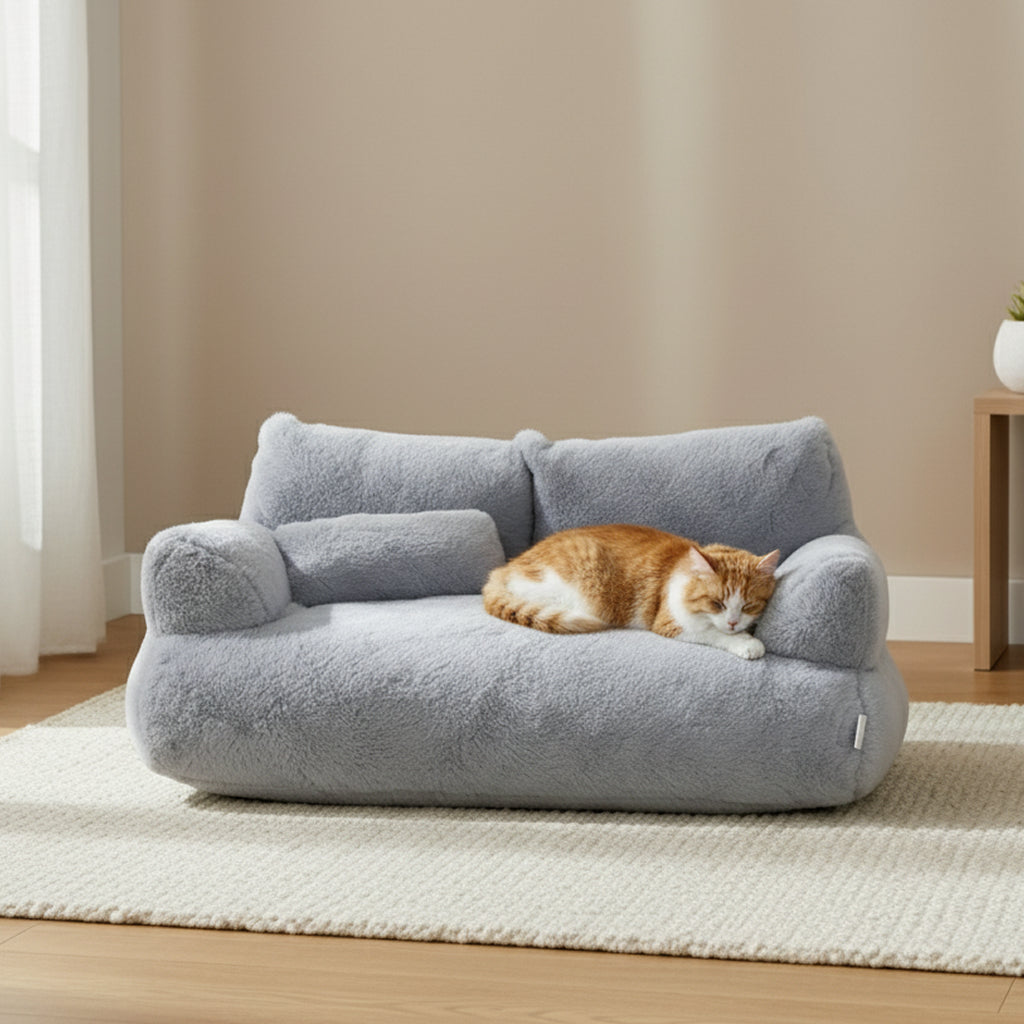 Canapé pour chat base antidérapante confortable