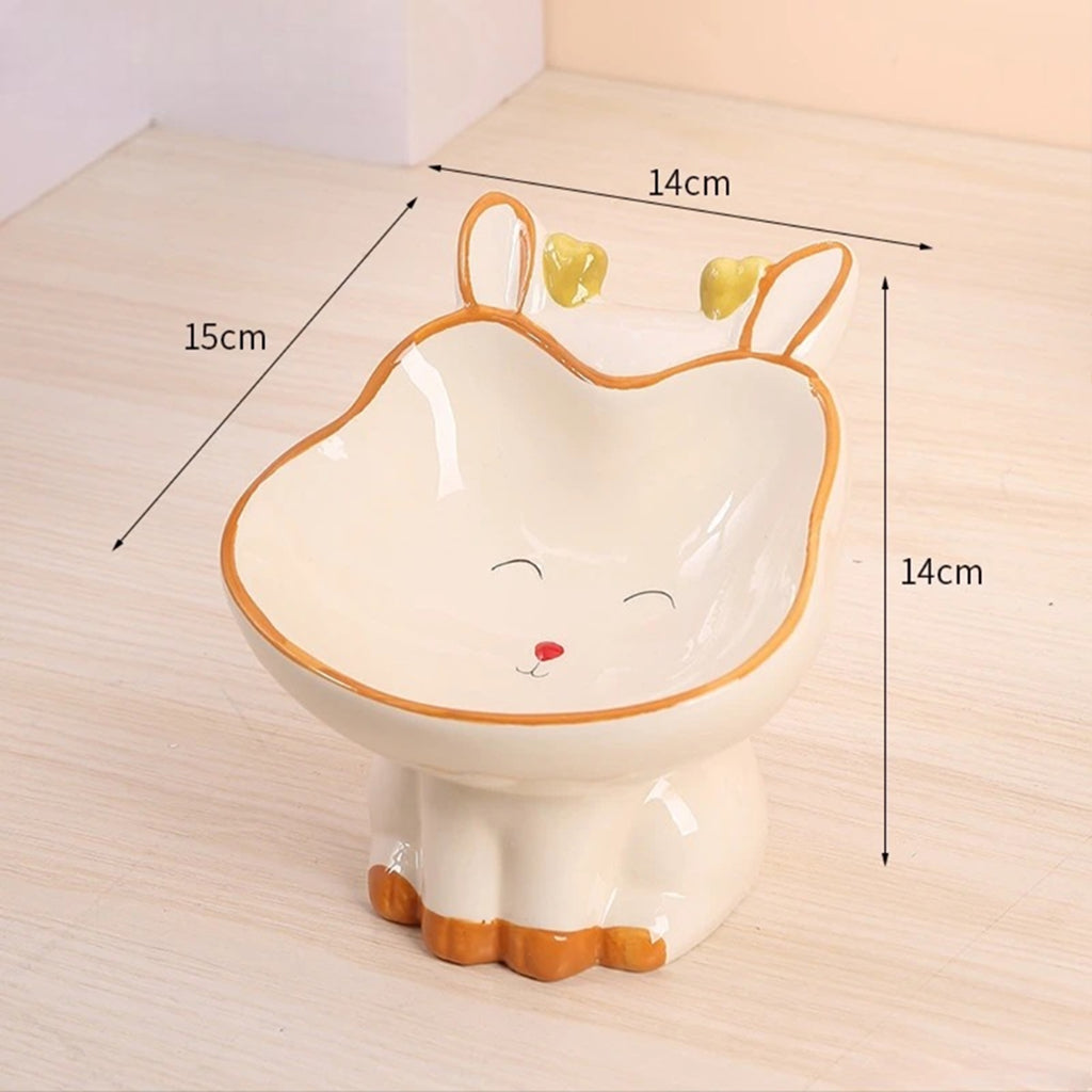 Gamelle Surélevée Animaux Céramique