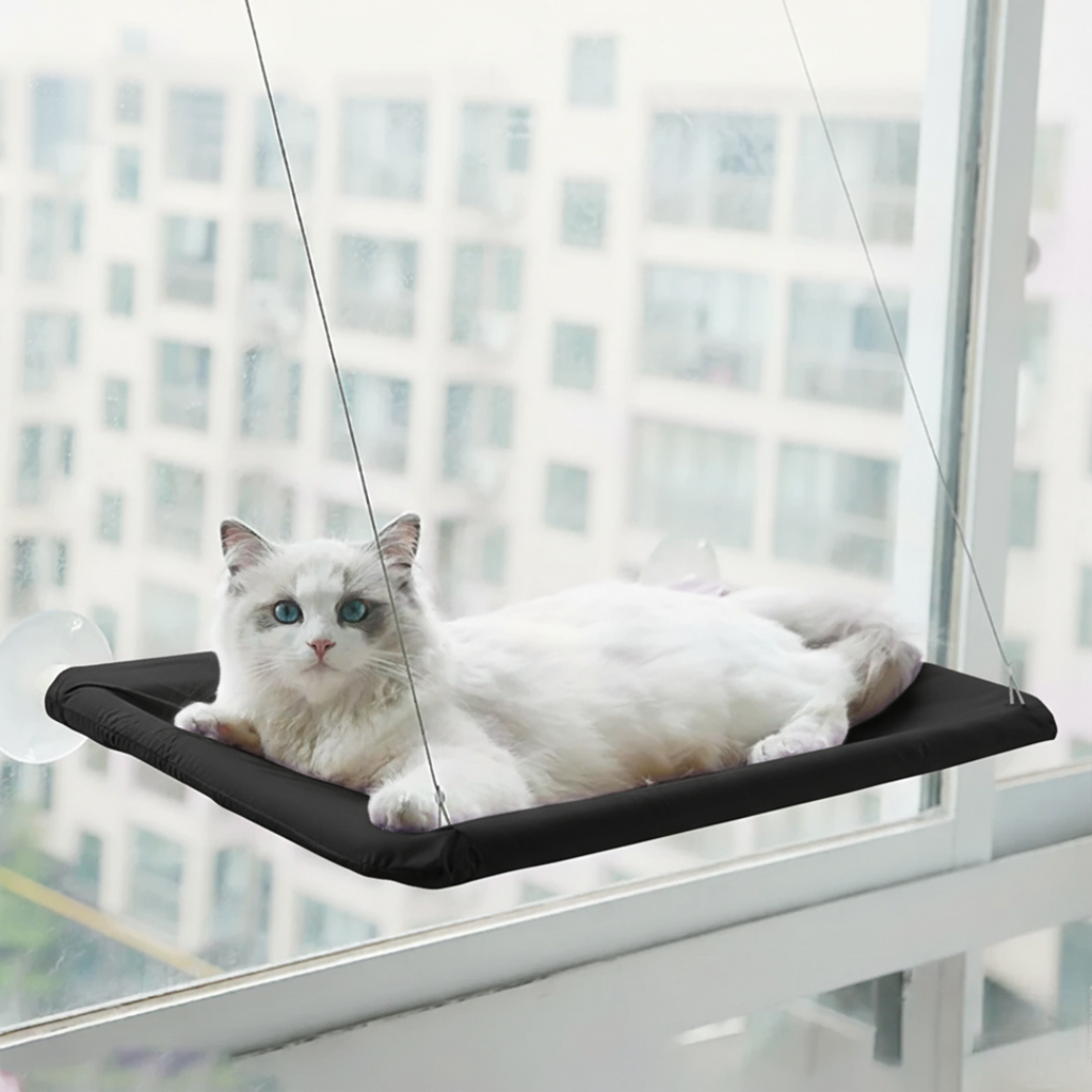 Hamac de fenêtre pour chat