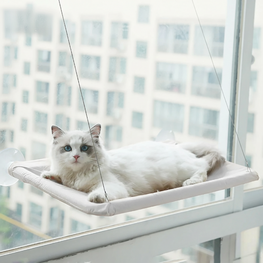 Hamac de fenêtre pour chat