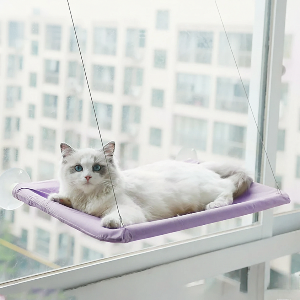 Hamac de fenêtre pour chat