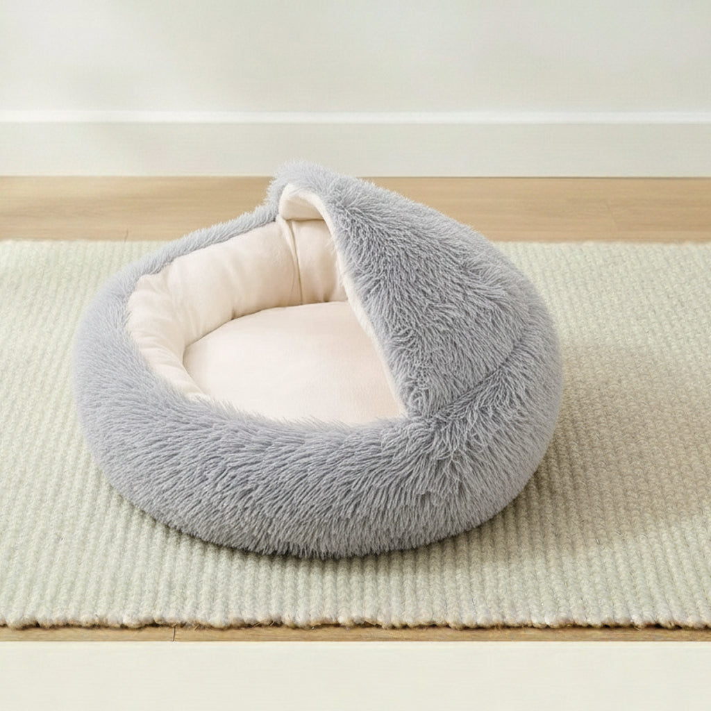 Lit Douillet en Peluche pour chat