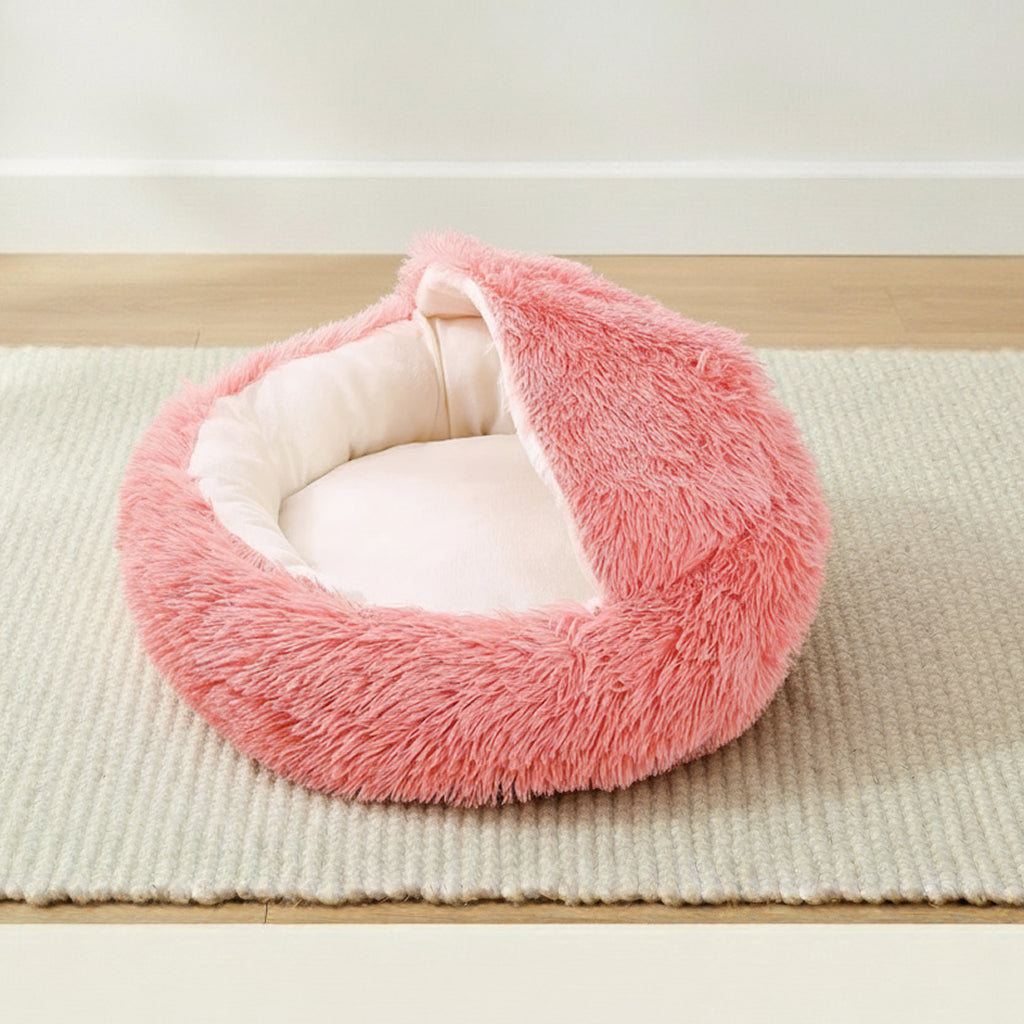 Lit Douillet en Peluche pour chat