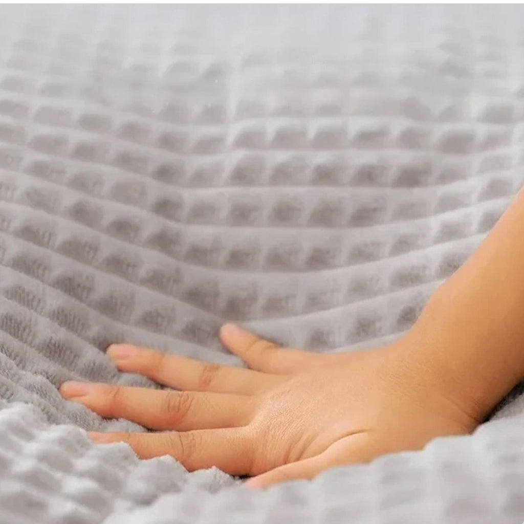 Lit rectangulaire ultra confortable, antidérapant et lavable