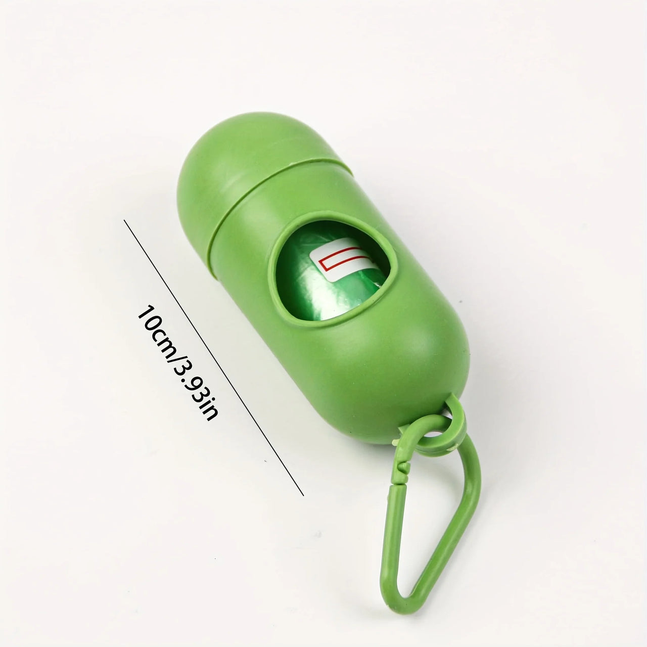 Sacs à Déjections Canines avec Distributeur et Clip de Transport