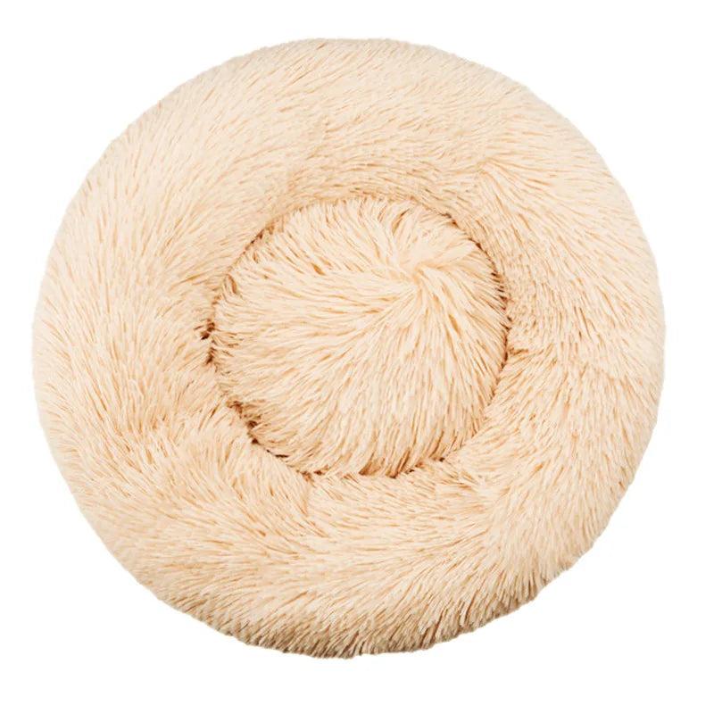 Coussin rond ultra doux – Confort et relaxation chien et chat
