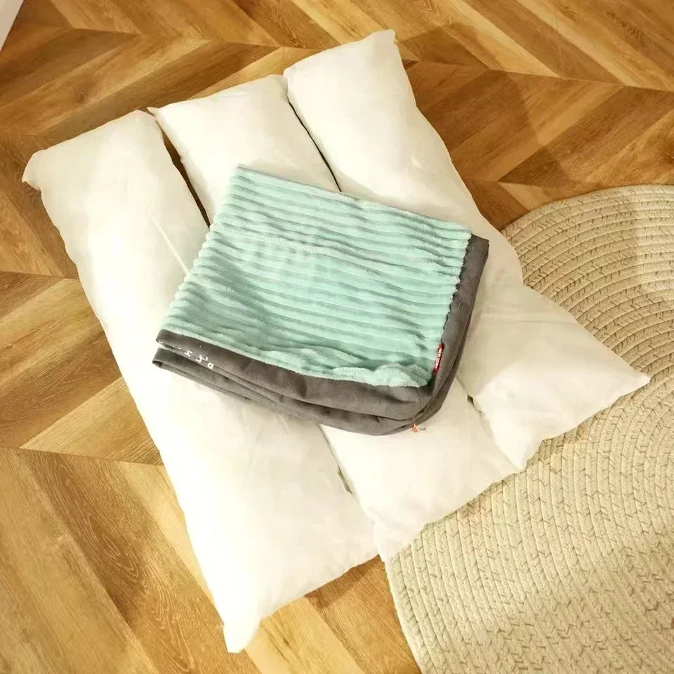 Matelas Douillet en Velours côtelé pour Chien