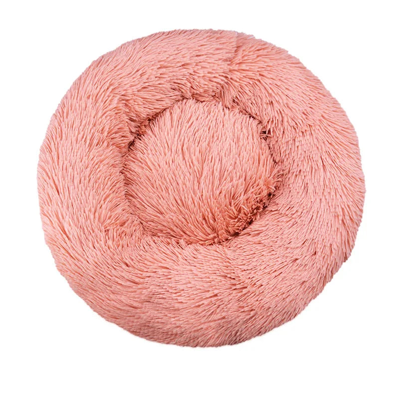 Coussin rond ultra doux – Confort et relaxation chien et chat