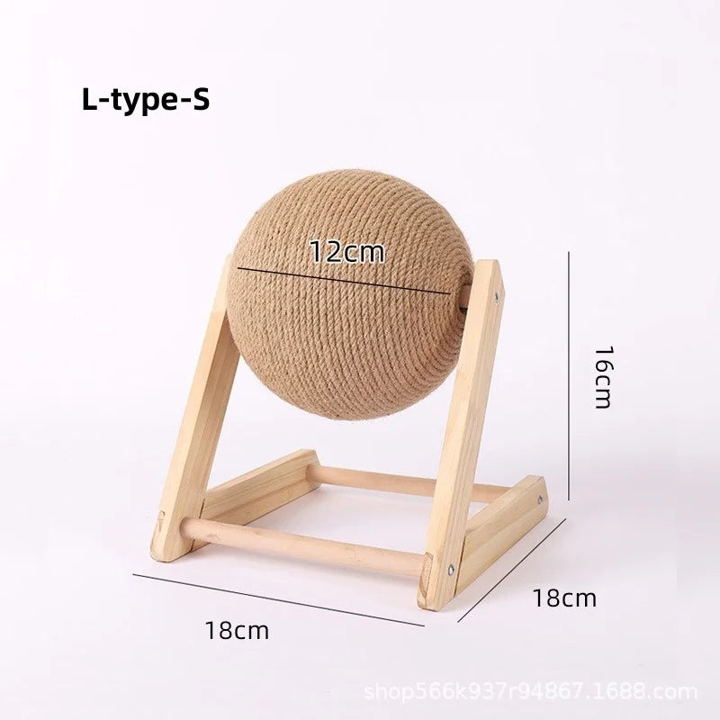 Balle à gratter en sisal pour chat