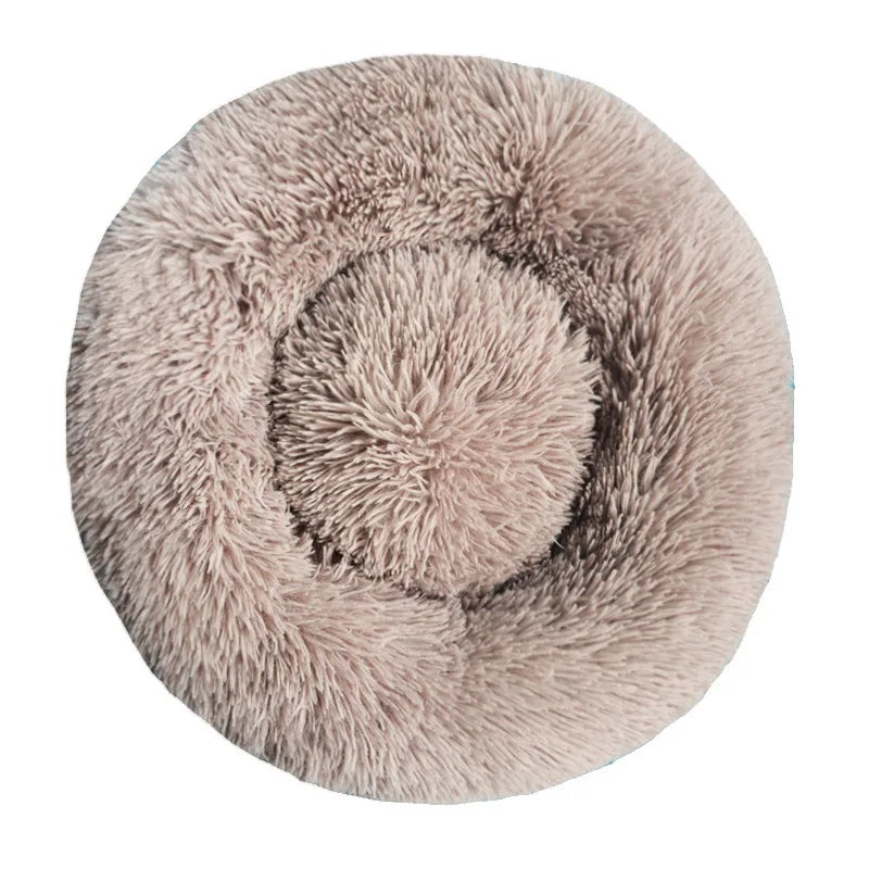 Coussin rond ultra doux – Confort et relaxation chien et chat