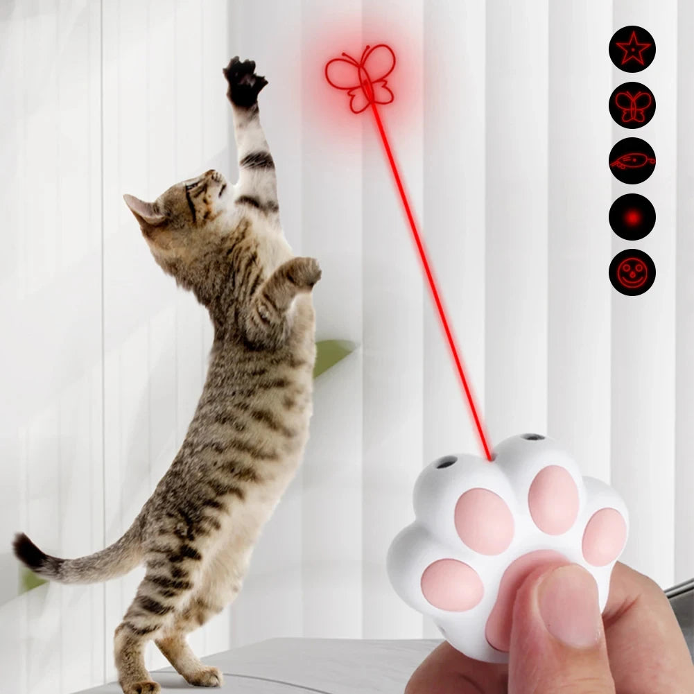 Jouet Laser Interactif Rechargeable pour Chat