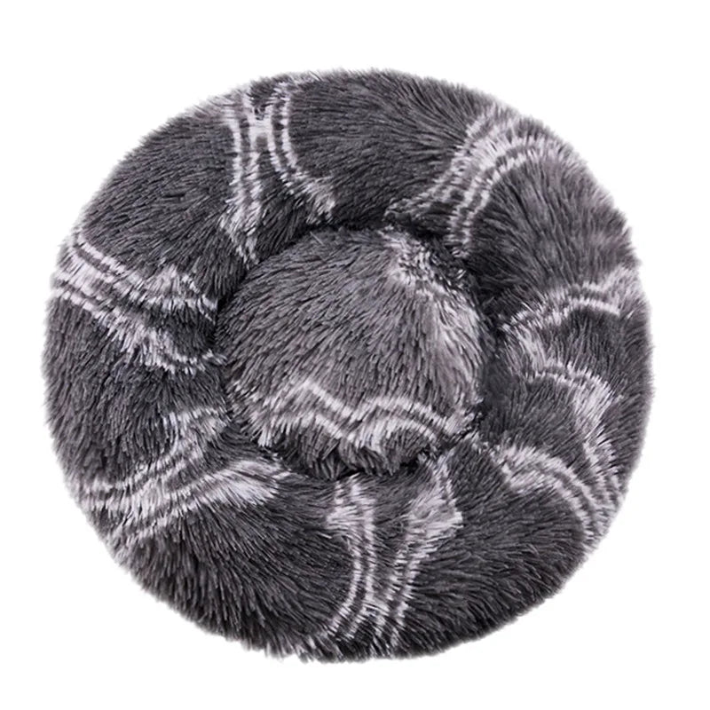 Coussin rond ultra doux – Confort et relaxation chien et chat