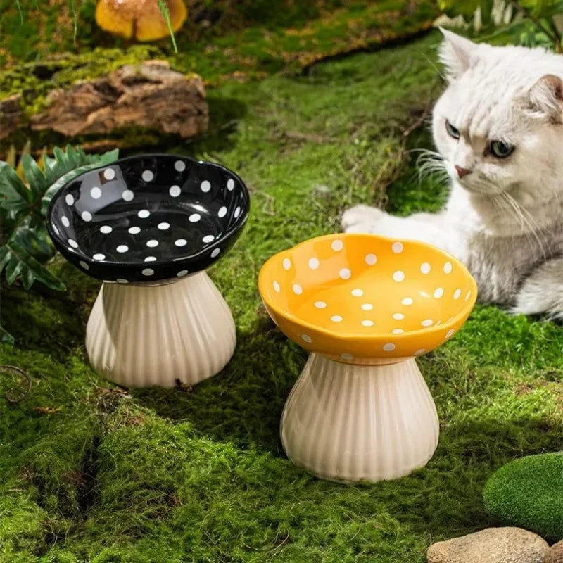 Gamelle Style Champignon pour chat
