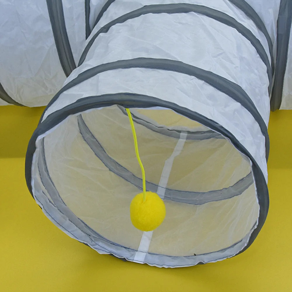 Tunnel de jeu pour chat : un espace d'amusement et d'aventure