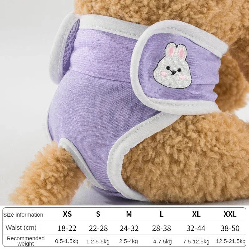 Couches Menstruelles Réutilisables pour Chien - Confort et Protection