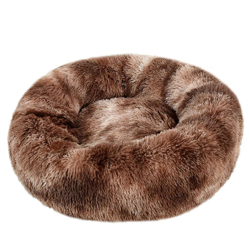 Coussin rond ultra doux – Confort et relaxation chien et chat