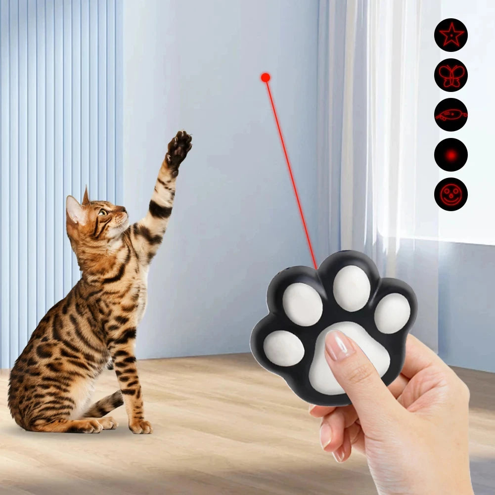 Jouet Laser Interactif Rechargeable pour Chat