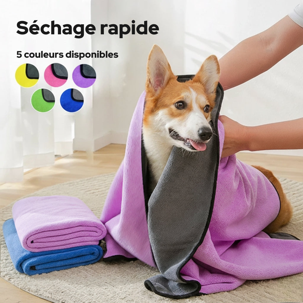Serviette en microfibre - Séchage Rapide